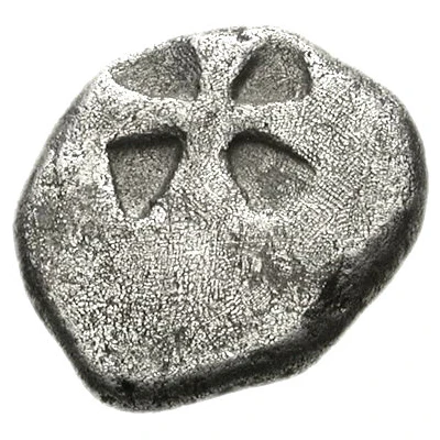 Hemidrachm 500 BC - 470 BC back