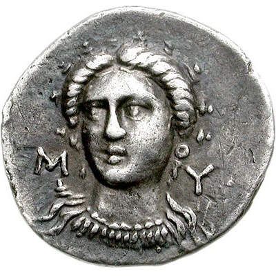 Hemidrachm 400 BC - 300 BC back