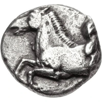 Hemidrachm 450 BC front