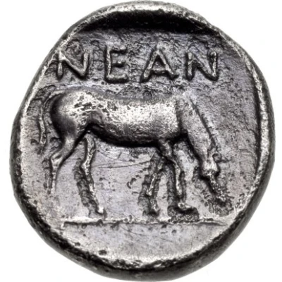 Hemidrachm 325 BC - 300 BC back