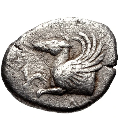 Hemidrachm 470 BC - 450 BC front