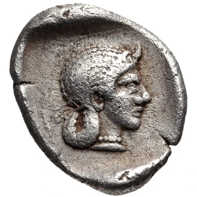 Hemidrachm 470 BC - 450 BC back