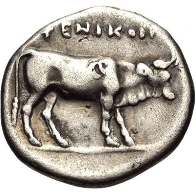 Hemidrachm 360 BC - 350 BC back