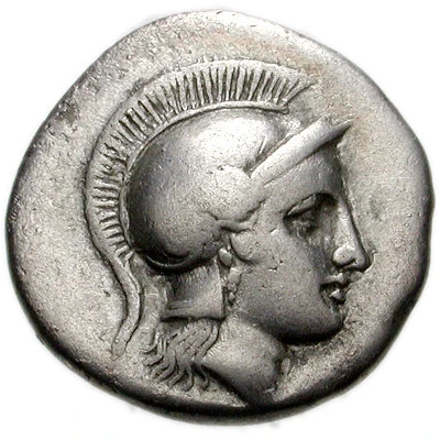 Hemidrachm 350 BC - 330 BC front