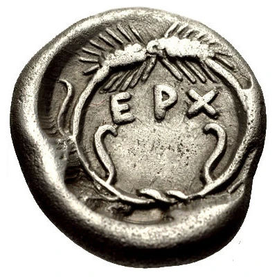 Hemidrachm 395 BC - 364 BC back