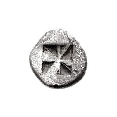 Hemidrachm 500 BC - 480 BC back