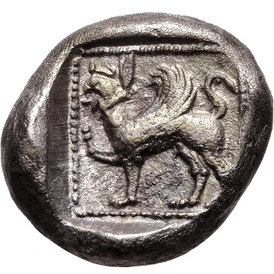 Hemidrachm 490 BC - 470 BC back