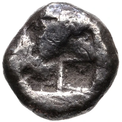 Hemidrachm 521 BC - 478 BC back