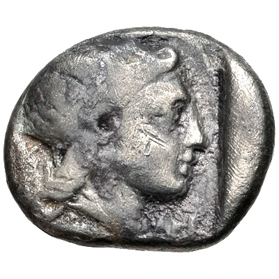 Hemidrachm 404 BC - 395 BC back