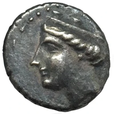 Hemidrachm 306 BC - 290 BC front