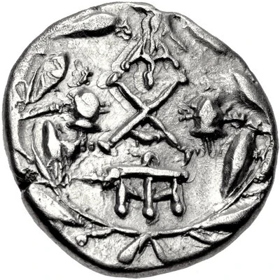 Hemidrachm 85 BC back