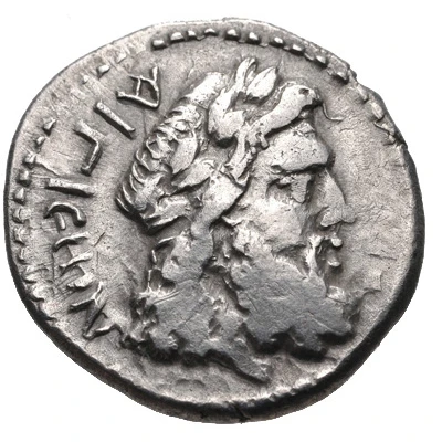 Hemidrachm 37 BC - 31 BC front