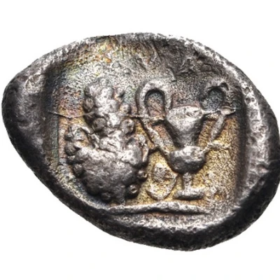 Hemidrachm 400 BC - 370 BC back