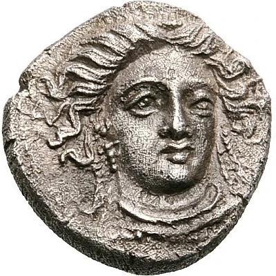 Hemidrachm 350 BC front