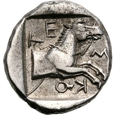 Hemidrachm 460 BC - 440 BC back