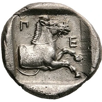 Hemidrachm 460 BC - 440 BC back