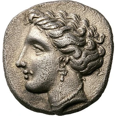 Hemidrachm 370 BC - 360 BC front