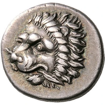 Hemidrachm 360 BC - 340 BC front