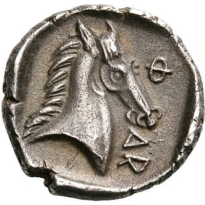 Hemidrachm 450 BC - 400 BC back