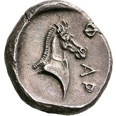 Hemidrachm 450 BC - 400 BC back