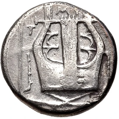 Hemidrachm 350 BC - 250 BC back