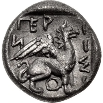 Hemidrachm 420 BC - 400 BC front