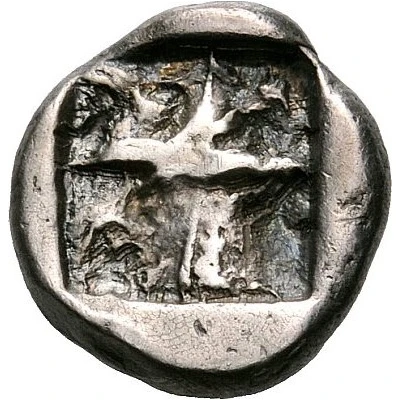 Hemidrachm 520 BC - 500 BC back