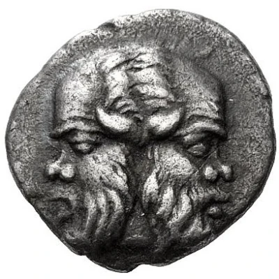 Hemidrachm 370 BC front