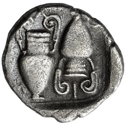 Hemidrachm 370 BC back