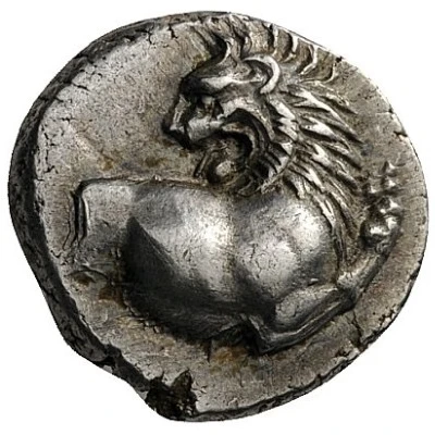 Hemidrachm 386 BC - 338 BC front