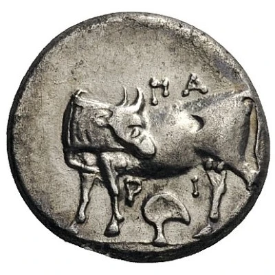 Hemidrachm 400 BC - 300 BC front