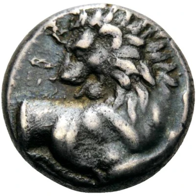 Hemidrachm 386 BC - 338 BC front