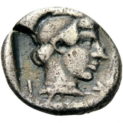 Hemidrachm 445 BC - 420 BC back