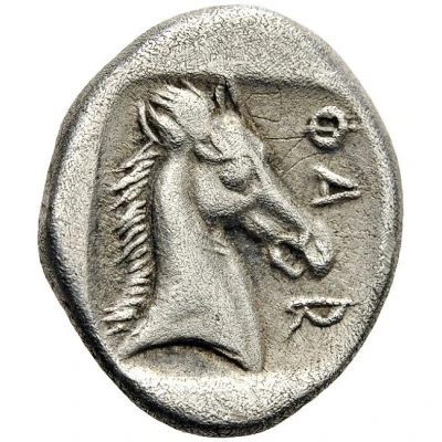 Hemidrachm 450 BC - 400 BC back