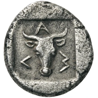 Hemidrachm 400 BC - 300 BC back