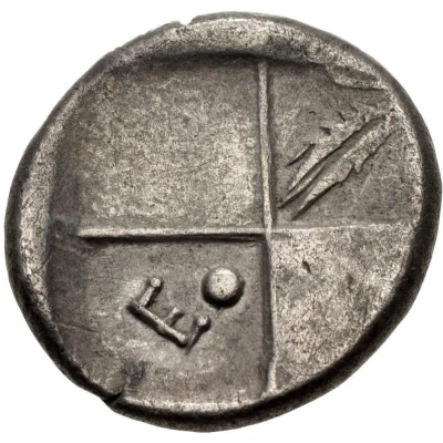 Hemidrachm 386 BC - 338 BC back