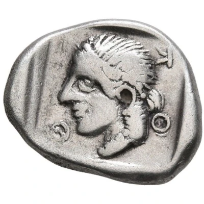 Hemidrachm 445 BC - 420 BC back