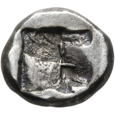 Hemidrachm 540 BC - 478 BC back