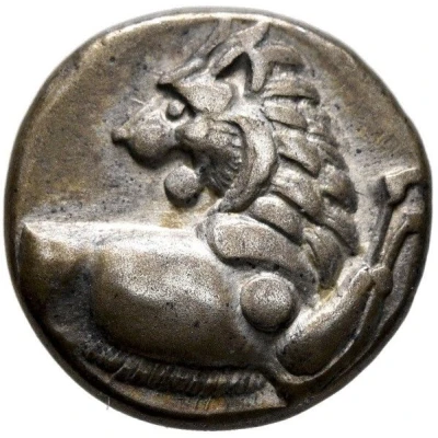 Hemidrachm 386 BC - 338 BC front