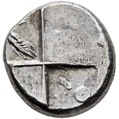 Hemidrachm 386 BC - 338 BC back