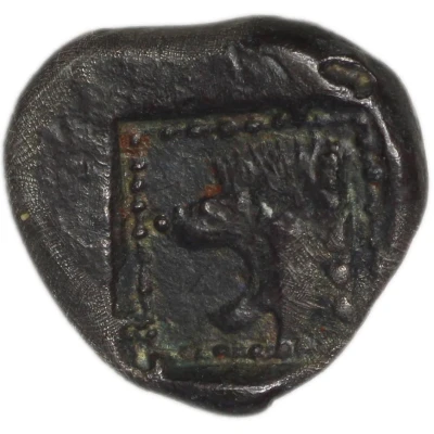 Hemidrachm 500 BC - 482 BC back