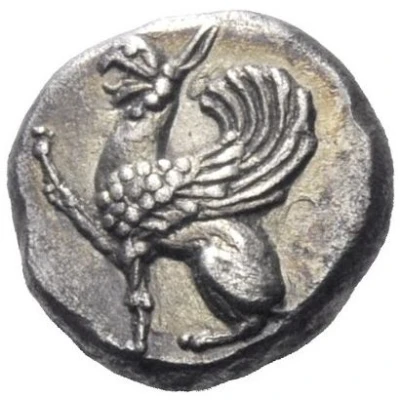 Hemidrachm 520 BC front