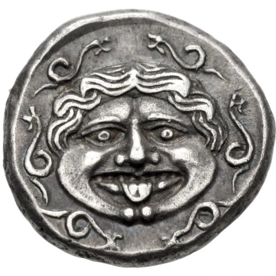 Hemidrachm 400 BC - 300 BC back