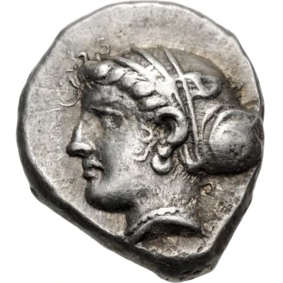 Hemidrachm 411 BC - 387 BC front