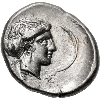 Hemidrachm 400 BC - 350 BC back