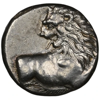 Hemidrachm 386 BC - 338 BC front