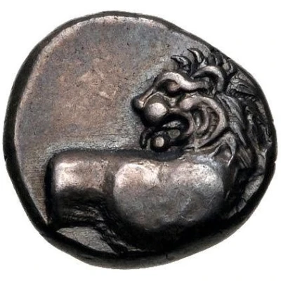 Hemidrachm 386 BC - 338 BC front