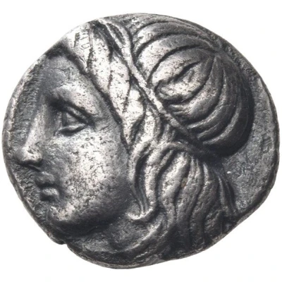 Hemidrachm 356 BC - 345 BC front