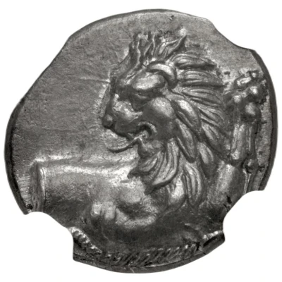 Hemidrachm 386 BC - 338 BC front