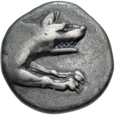 Hemidrachm 330 BC - 270 BC front